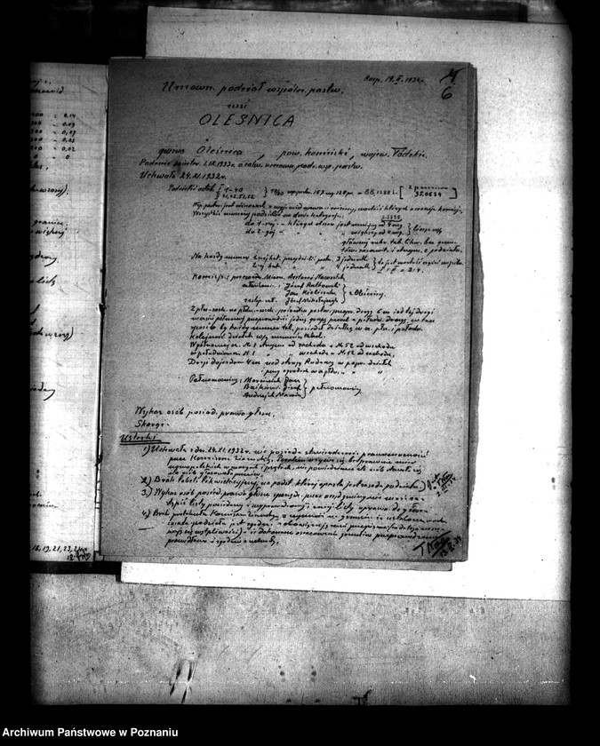 Obraz 11 z jednostki "Podział wspólnego pastwiska wsi Oleśnica powiatu konińskiego"