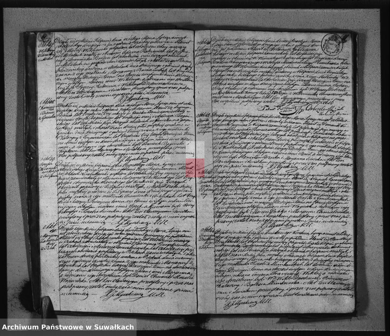 image.from.unit.number "Duplikat Akt Urodzonych, Zaślubionych i Umarłych Parafii Filipowskiey za rok 1842"