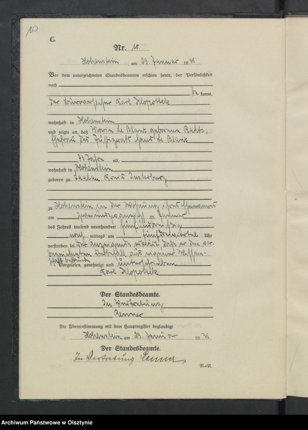 image.from.unit.number "Sterbe-Neben-Register Nr 1 - 92"