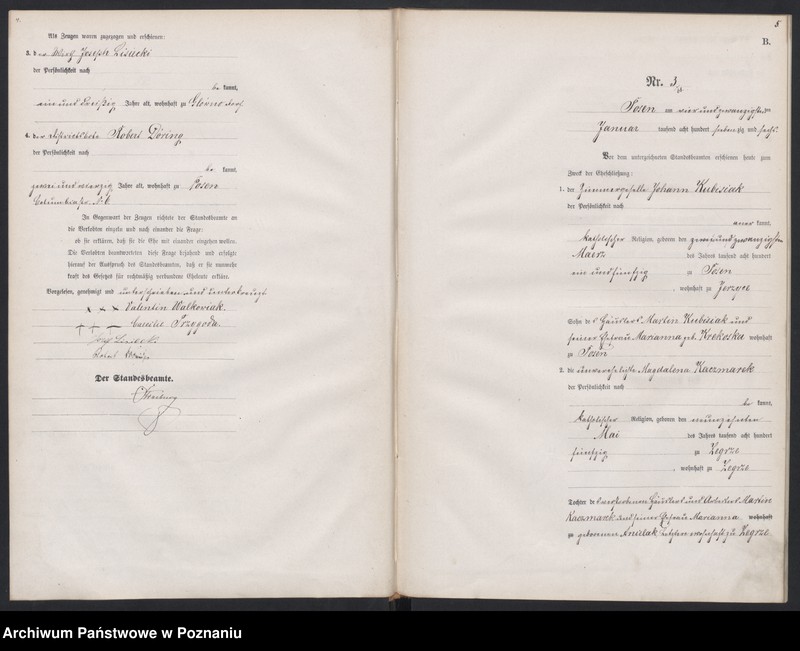 Obraz 5 z jednostki "Księga małżeństw"