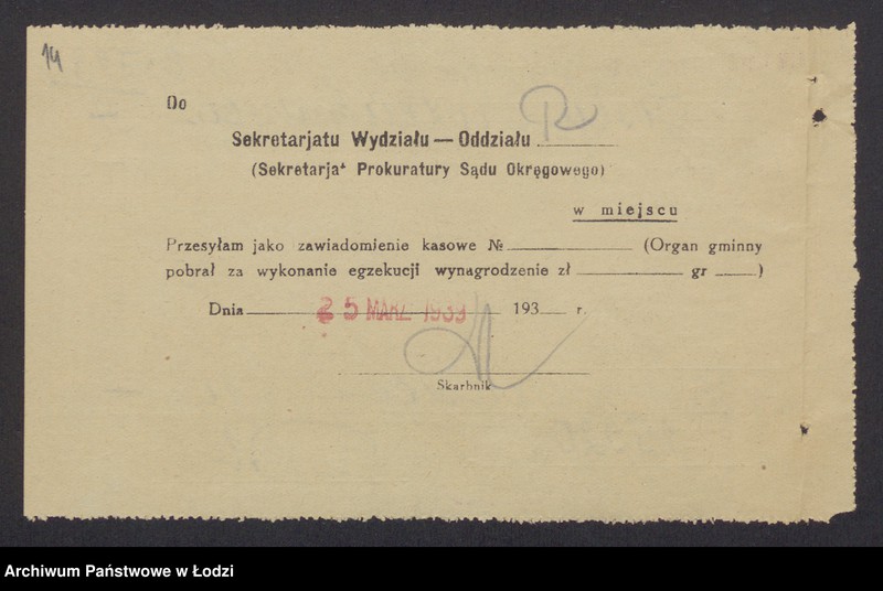 Obraz 16 z jednostki "Josek Rozenkranc – wyrób i sprzedaż towarów bawełnianych i bawełniano-wigoniowych"