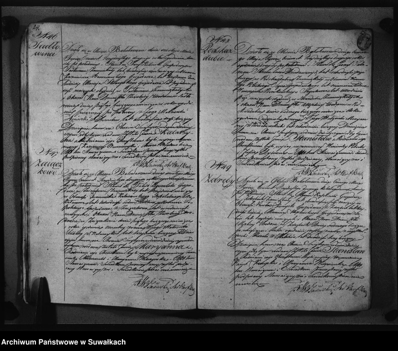 image.from.unit.number "Duplikat Aktow Urodzonych Chrzestnych Zaślubionych i Zeszłych na Rok 1832"