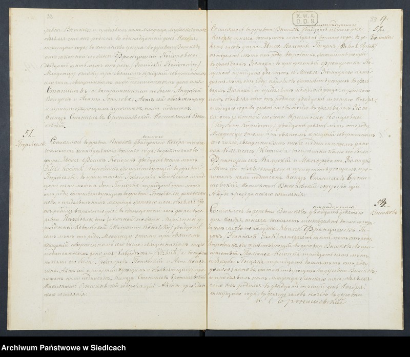 Obraz 20 z jednostki "Akta urodzeń, małżeństw, zgonów"