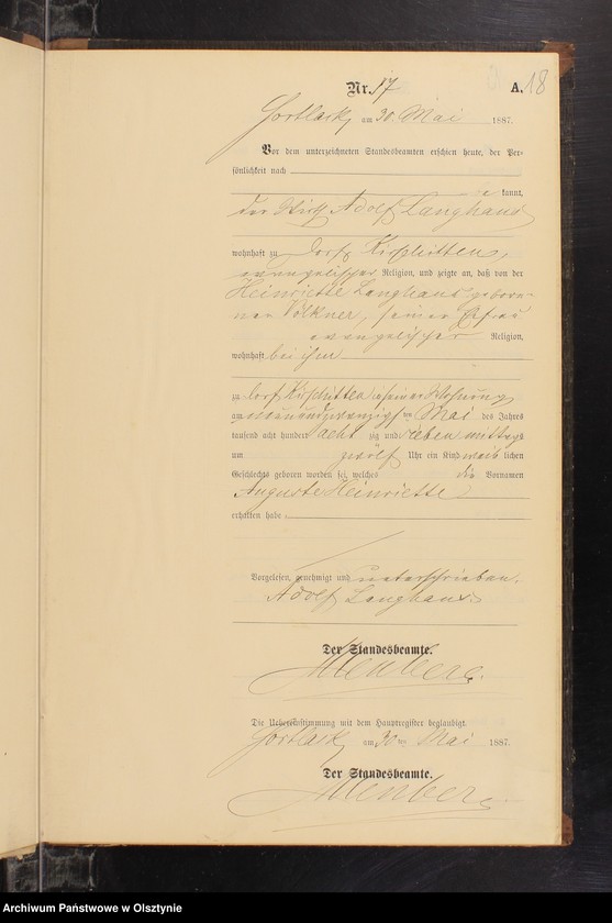 image.from.unit.number "Geburts-Neben-Register Nr 1 - 40"