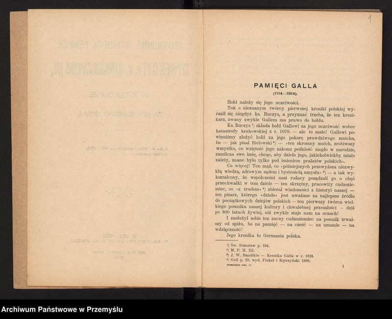 image.from.unit.number "Sprawozdanie trzydzieste pierwsze Dyrekcji c.k. Gimnazjum III. w Krakowie za rok szkolny 1913/14"