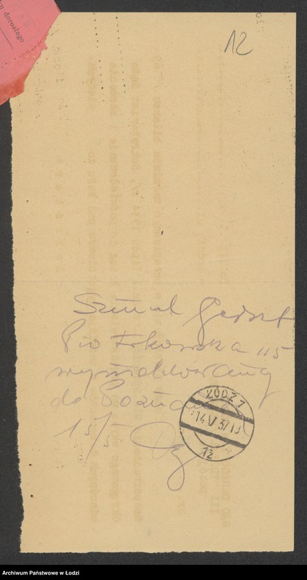 Obraz 14 z jednostki "Szmul Gerszt- sprzedaż manufaktury"