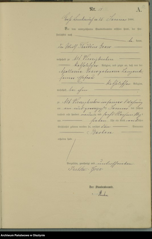 image.from.unit.number "Geburts-Haupt-Register Nr 1 - 121"