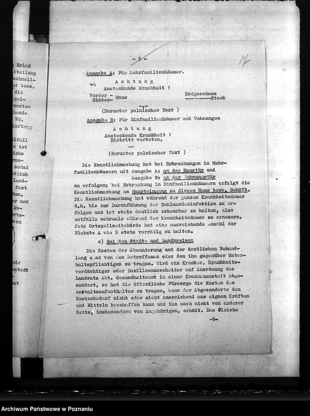 Obraz 11 z jednostki "Bekämpfung ansteckender Krankheiten"