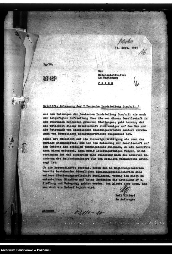 Obraz 20 z jednostki "Wohnungsgesellschaft in Leslau"