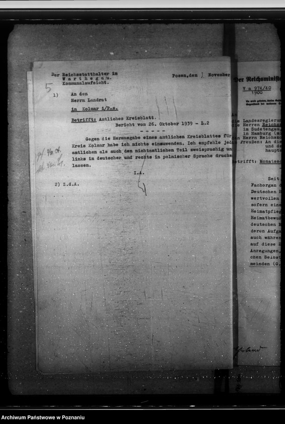 Obraz 9 z jednostki "Zeitschriften. Amtsblätter"