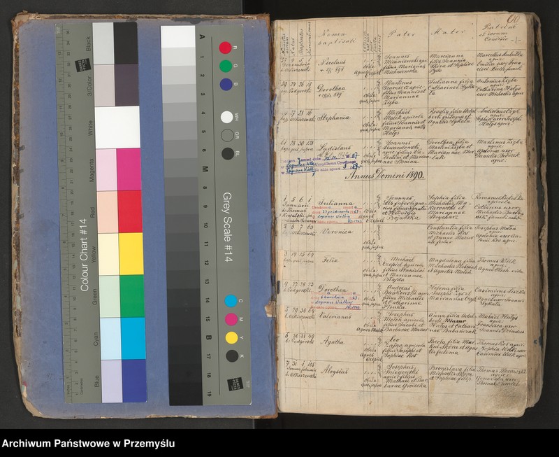 image.from.unit "Księga urodzeń, małżeństw, zgonów miejscowości Łopuszka Wielka"