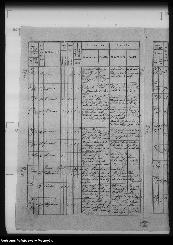 Obraz 14 z jednostki "[Kopie ksiąg metrykalnych parafii Boratyn wieś Boratyn (dekanat Bełz)]"