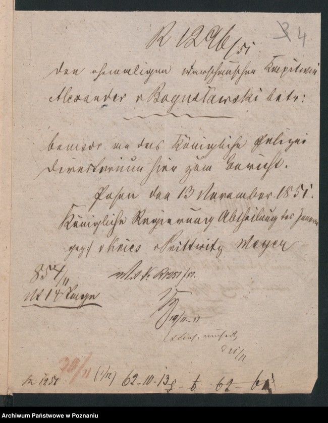 Obraz 7 z jednostki "A. betr. Alexander von Bogusławski"
