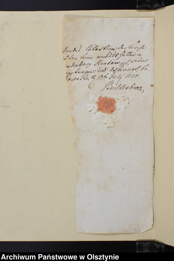 image.from.unit.number "Kataster der Gebäuder 1784-1875. Streitsache 1846 J. Beschreibung der Dörfer zuständige in Kirchspiel Bruchstück. 1850"