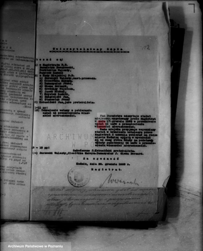 Obraz 16 z jednostki "Podatki Komunalne miasta Kożmina"