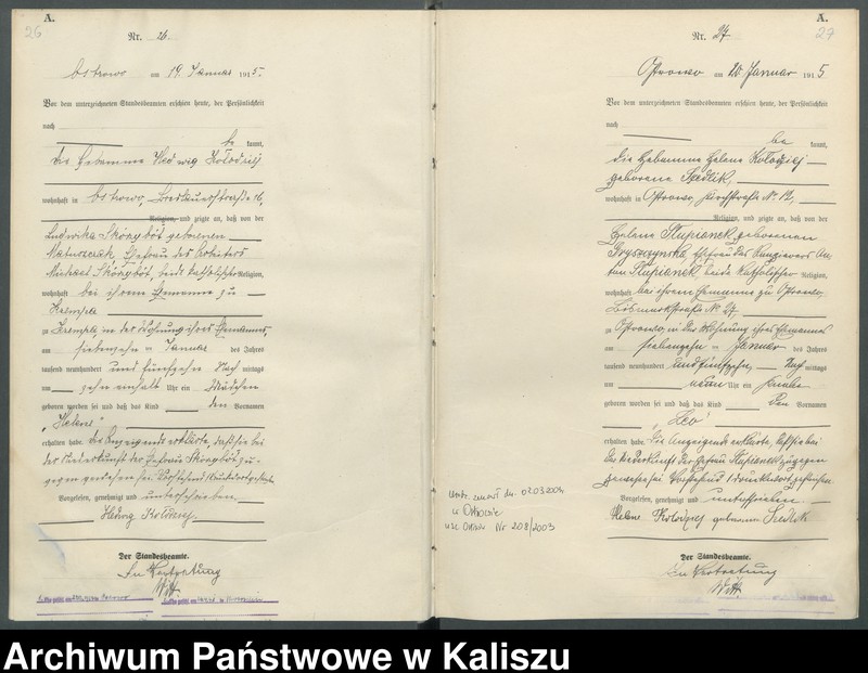 Obraz 18 z jednostki "[Księga urodzeń]"