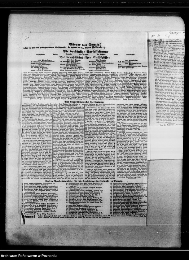 Obraz 12 z jednostki "Sprawa granic niepodległej Polski [wycinki prasowe z gazety "Danziger Allgemeine Zeitung"]"