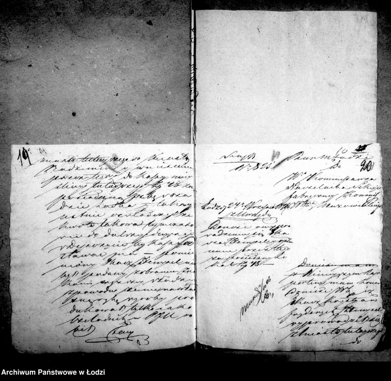 Obraz 17 z jednostki "Akta tyczące się wyprowadzania się fabrykantów"