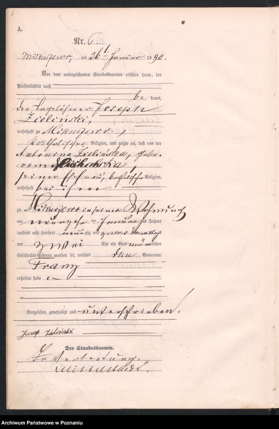 Obraz 9 z jednostki "Księga urodzeń"