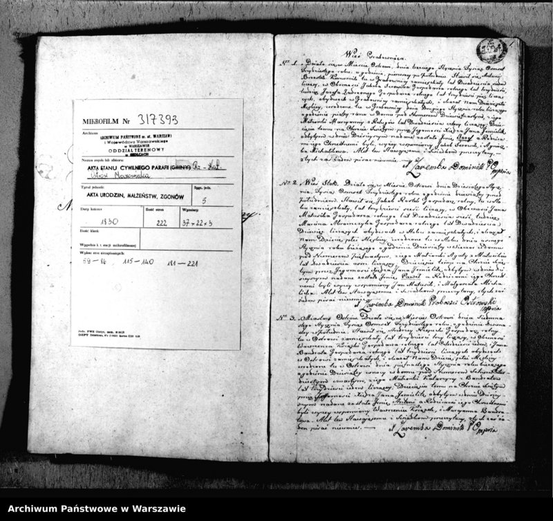 image.from.unit.number "Akta urodzeń, małżeństw i zgonów"