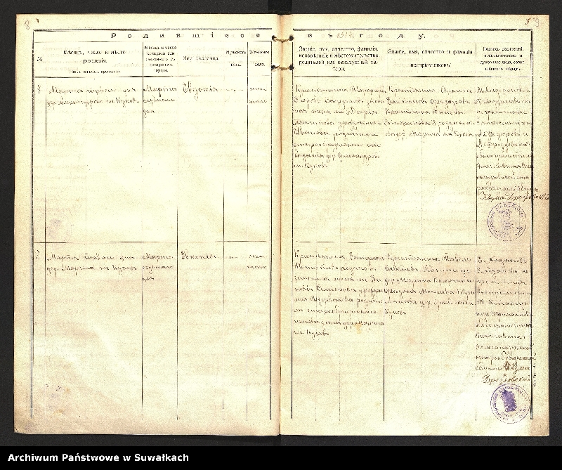 image.from.unit.number "Kniga o rodivšihsâ Aleksandrovskoj staroobrâdč. obŝiny za 1914 god˝."