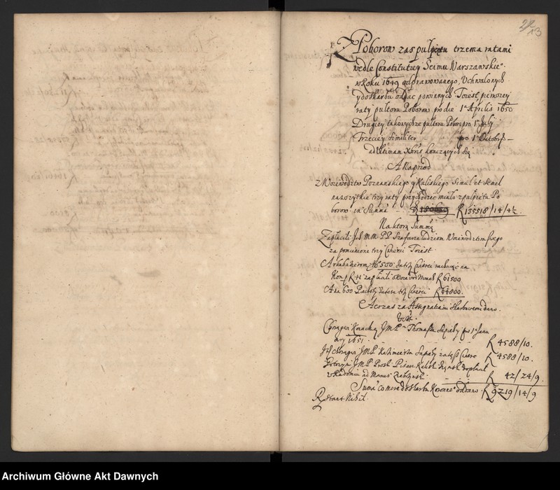 image.from.unit.number "Rozliczenie z poborcami wszelkich ziem z różnych podatków od 1640 r.."