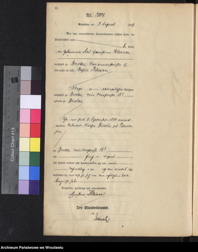 image.from.unit.number "Sterbe-Haupt-Register Breslau I 1899 Band 6"