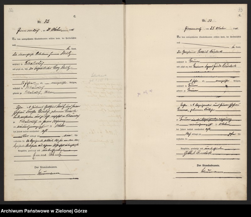 Obraz 19 z jednostki "[Księga zgonów]"