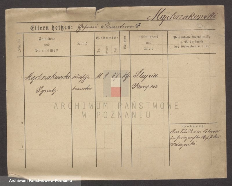 Obraz 3 z jednostki "Majchrzakowski - Majkowski"