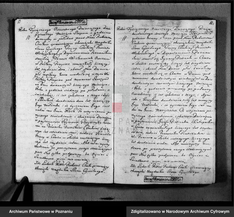 image.from.unit.number "Akta urodzeń, małżeństw, zgonów"