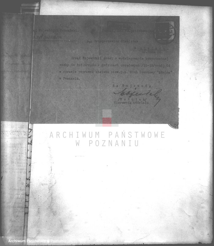 Obraz 10 z jednostki "/Klub Sportowy,,Admira" w Poznaniu/"