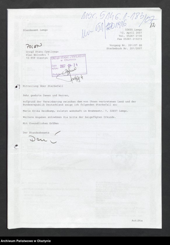 image.from.unit.number "Akta zbiorcze urodzeń z 1916 roku"