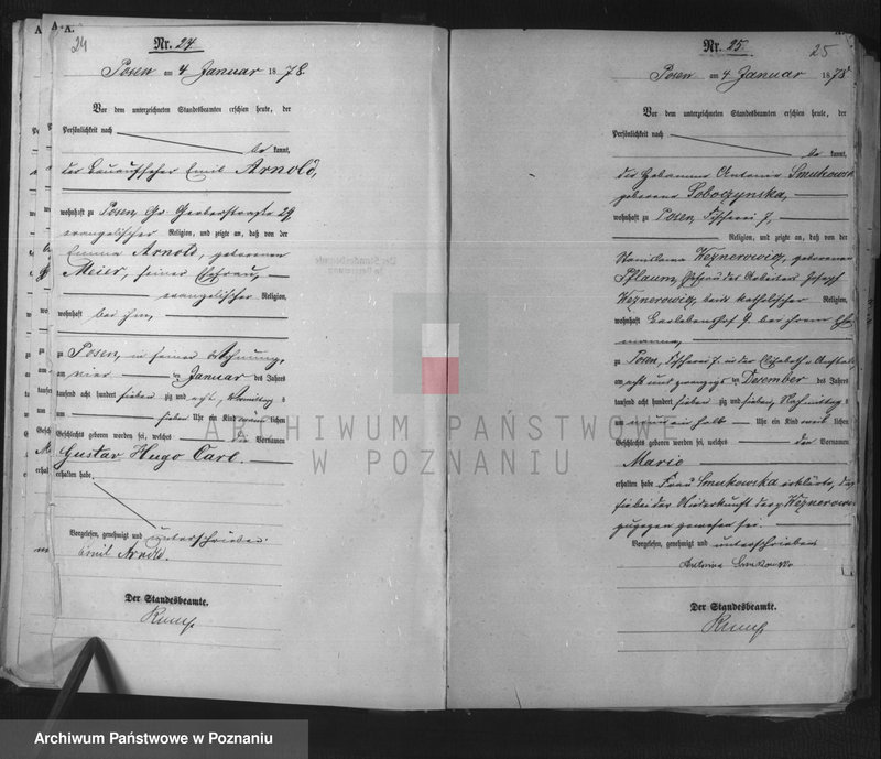 Obraz 14 z jednostki "Księga urodzeń t. I"