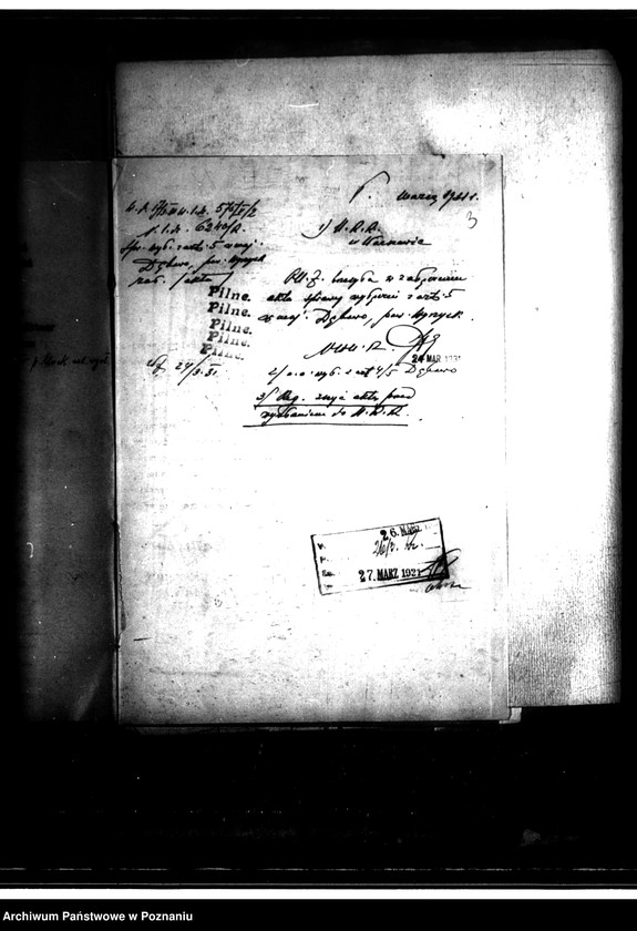 Obraz 7 z jednostki "Wyłączenie z art. 4 i 5 ustawy o wykonaniu reformy rolnej w powiecie wyrzyskim sprawy ogólne"