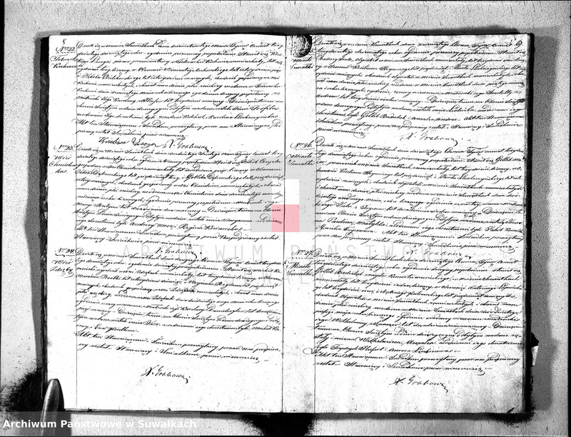 image.from.unit.number "Księga Duplikat Urzędnika Stanu Cywilnego Wyznania Ewangelickiego Okręgu Suwałki w Powiecie Dąbrowskim Obwodzie i Gubernii Augustowskiey na Rok 1839."