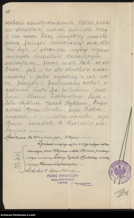 Obraz 12 z jednostki "Samuel Berman, Chaim Lichtensztajn – sprzedaż manufaktury"