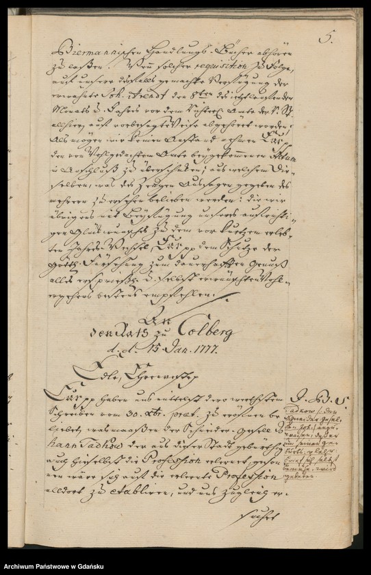 image.from.unit.number "[Liber missivarum]. Register der in vorstehenden Briefen […] enthaltenen Materien. [Indeks adresatów]"