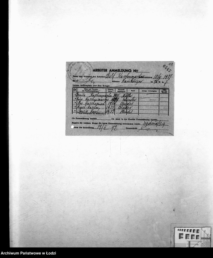 Obraz 14 z jednostki "[Podania o umożliwienie nauki zawodu]"