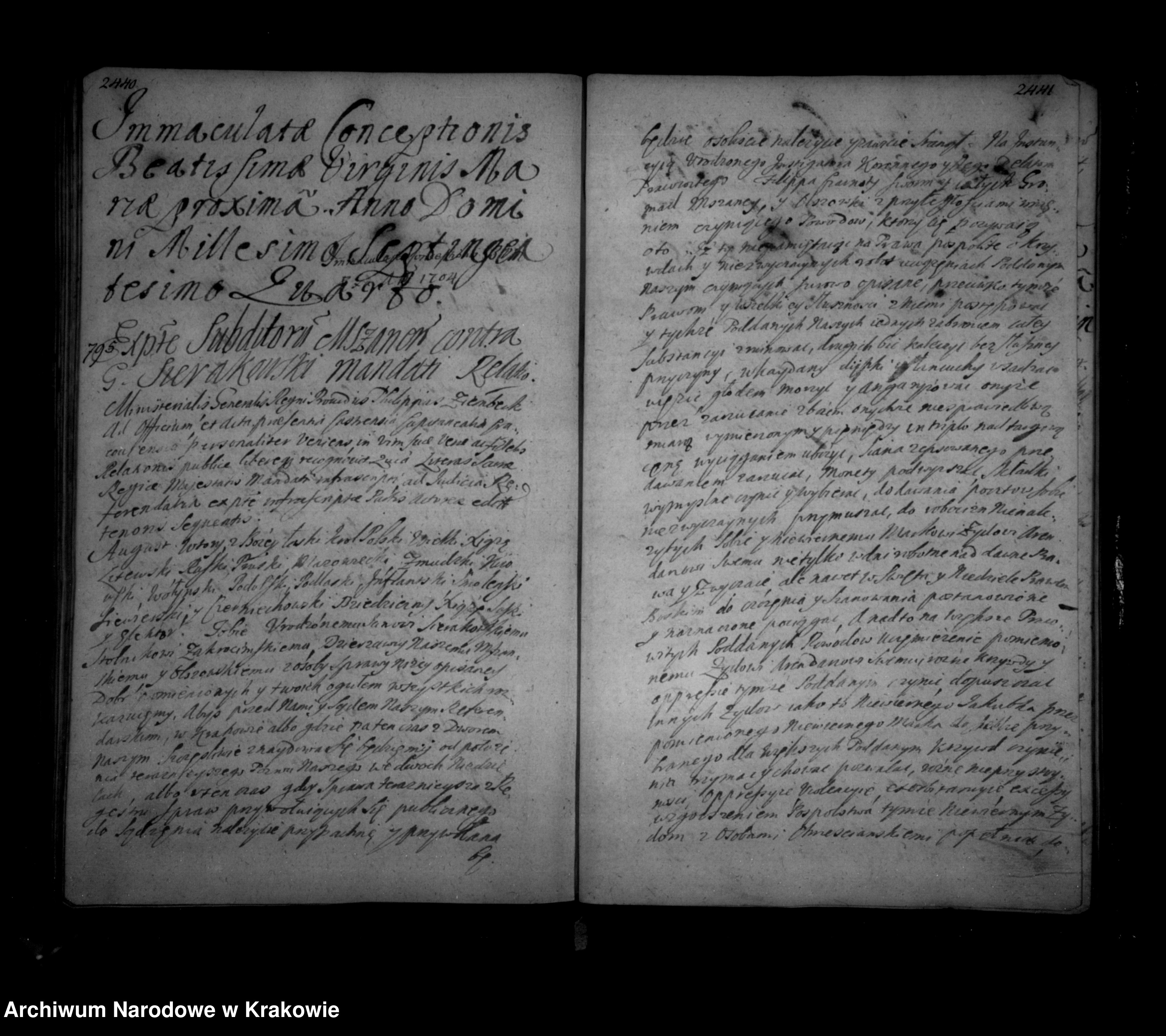 Skan z jednostki: Relationes (inducta)