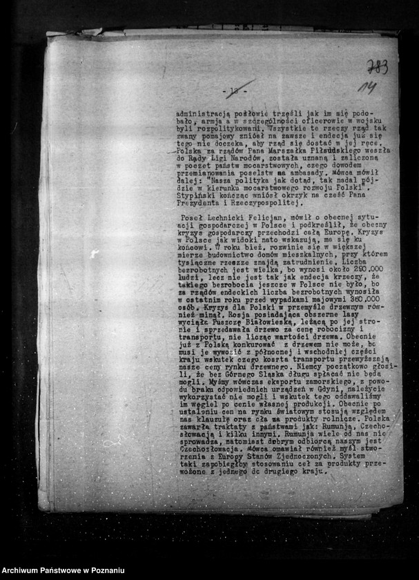 Obraz 18 z jednostki "Sprawozdania sytuacyjne miesięczne z życia społeczno-politycznego za miesiące kwiecień, maj, czerwiec 1930 r."