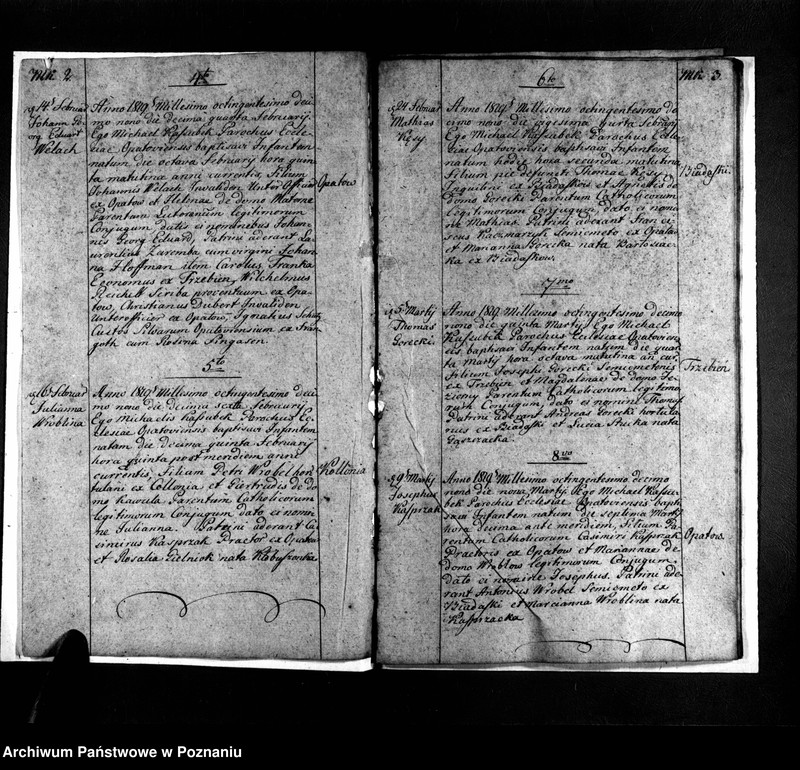 image.from.unit.number "Extractum ex libro baptisatorum"