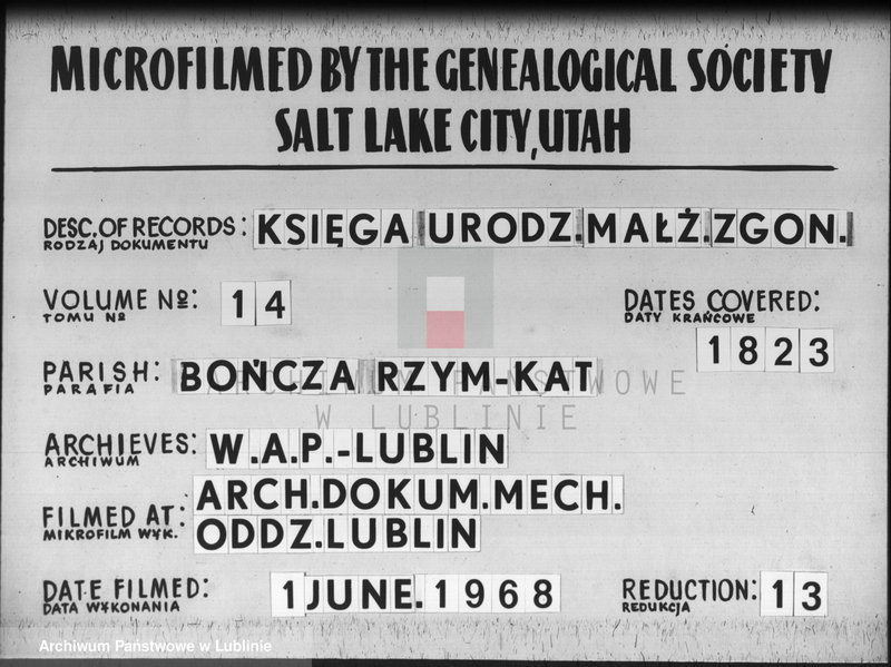 image.from.unit.number "Księga urodzeń, zapowiedzi, małżeństw i zgonów"