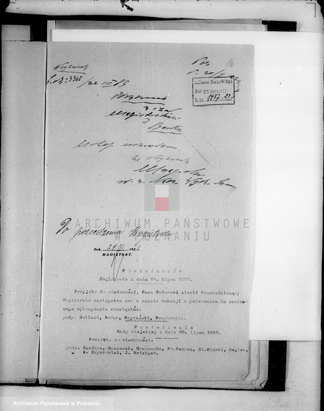 Obraz 20 z jednostki "Stosunki osobiste Maksymiliana Hollanda burmistrza miasta Buku"