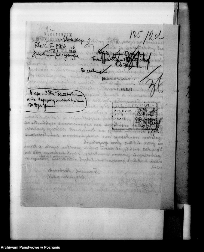 Obraz 16 z jednostki "Prywatne Gimnazjum Koedukacyjne Stowarzyszenie Przyjaciół Szkoły Średniej w Koninie [sprawozdania powizytacyjne]"