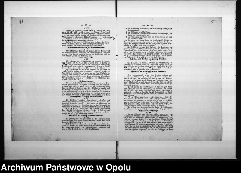 Obraz 12 z jednostki "Acta des Magistrats zu Oppeln betreffend das Statut der alten Schuhmacher Innung"