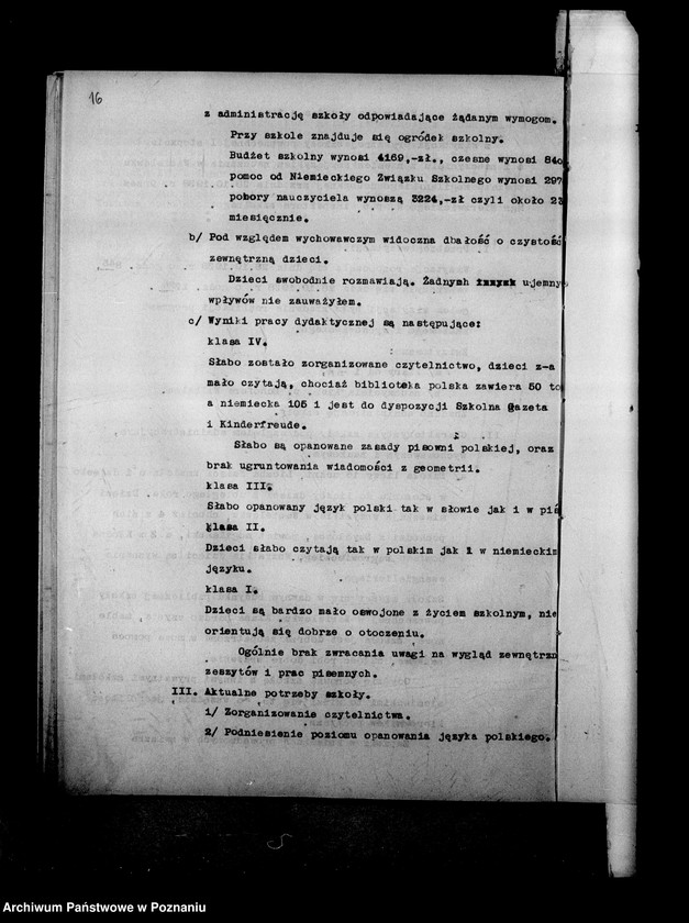 Obraz 20 z jednostki "Prywatna Szkoła Powszechna z niemieckim językiem nauczania Wasielewko powiat Mogilno"