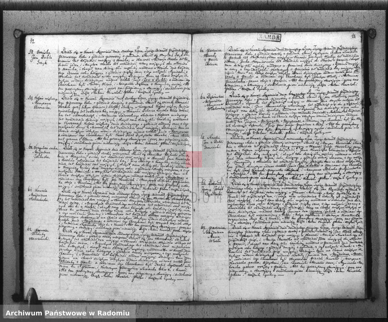image.from.unit.number "Dupplikat Aktów Urzędnika Stanu Cywilnego Urodzenia, Małżeństw i Zeyścia parafii Kowali Stępociny w Roku 1851"