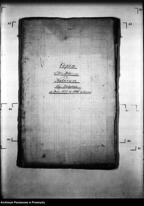 Obraz 5 z jednostki "[Kopie ksiąg metrykalnych parafii Gładyszów z filią Wirchnia (dekanat Gorlice)]"