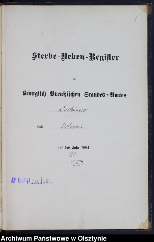 image.from.unit.number "Sterbe-Neben-Register Nr 1 - 42"