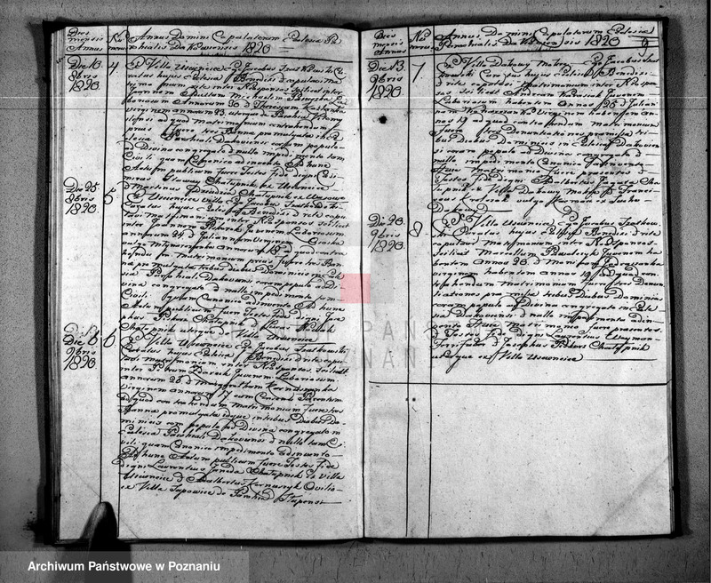 Obraz 11 z jednostki "Duplikat urodzonych, zaślubionych, zmarłych"